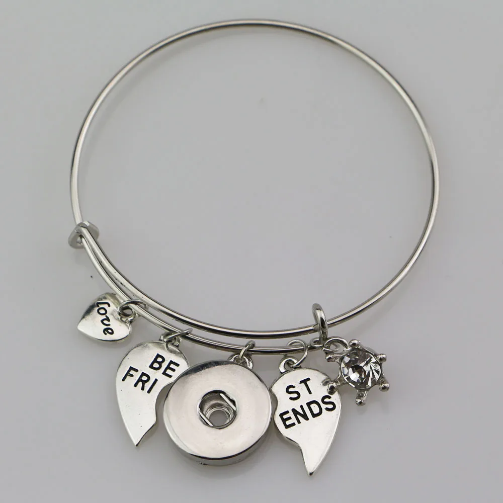 Мужские и женские браслеты с металлическими кнопками браслет в стиле Alex