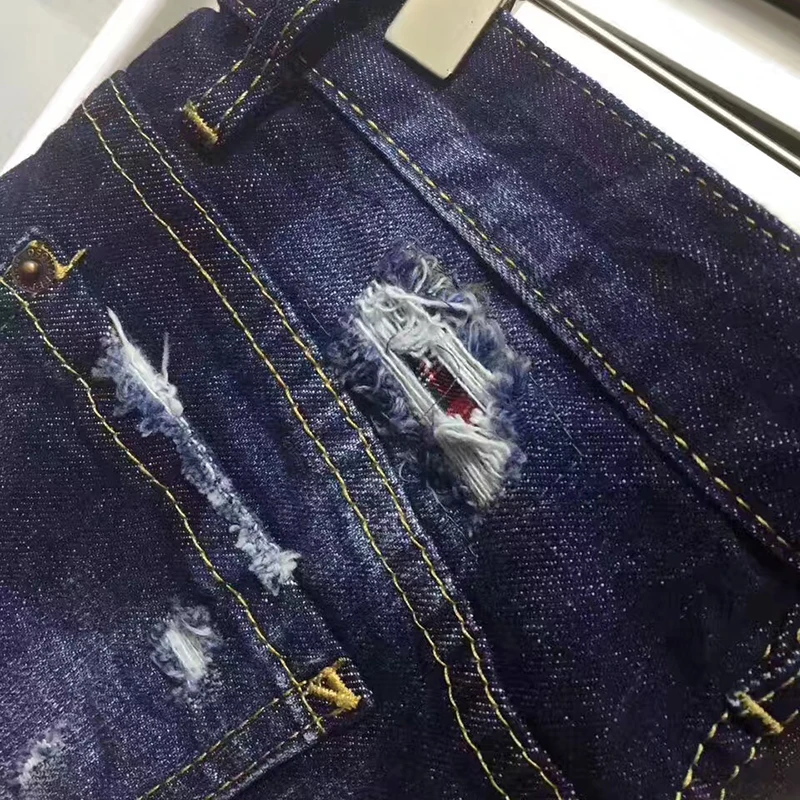 Горячая Распродажа 2017 новые летние женские модные джинсы со средней посадкой