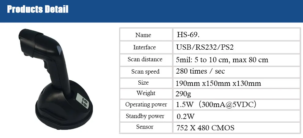 Высокое качество 2d bluetooth сканер штрих-кодов Поддержка экрана и сканирования cellpone с 4mil qr-считыватель кода