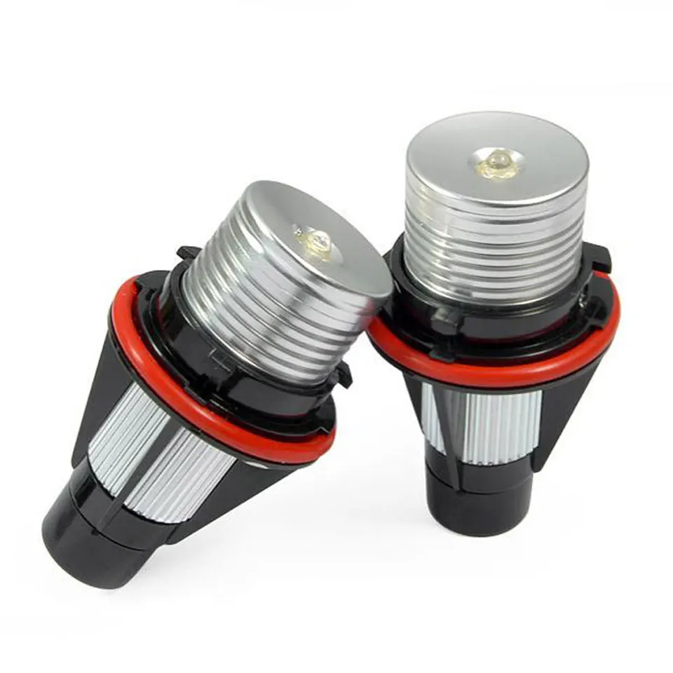 

SPEVERT 2PCS/Lot Angel Eye 5W 6000K Led marker bulbs For BMW E39 E53 Angel Eye Halo Ring Marker Side Light White