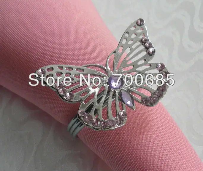 Дешевые салфетки кольца и кольцо для салфеток украшения вечеринки | Дом сад