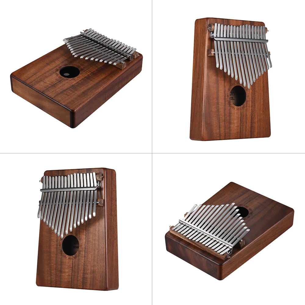 Горячая ammoon 17 клавишным игрушечное пианино калимба Mbira санза Гавайский КоА во