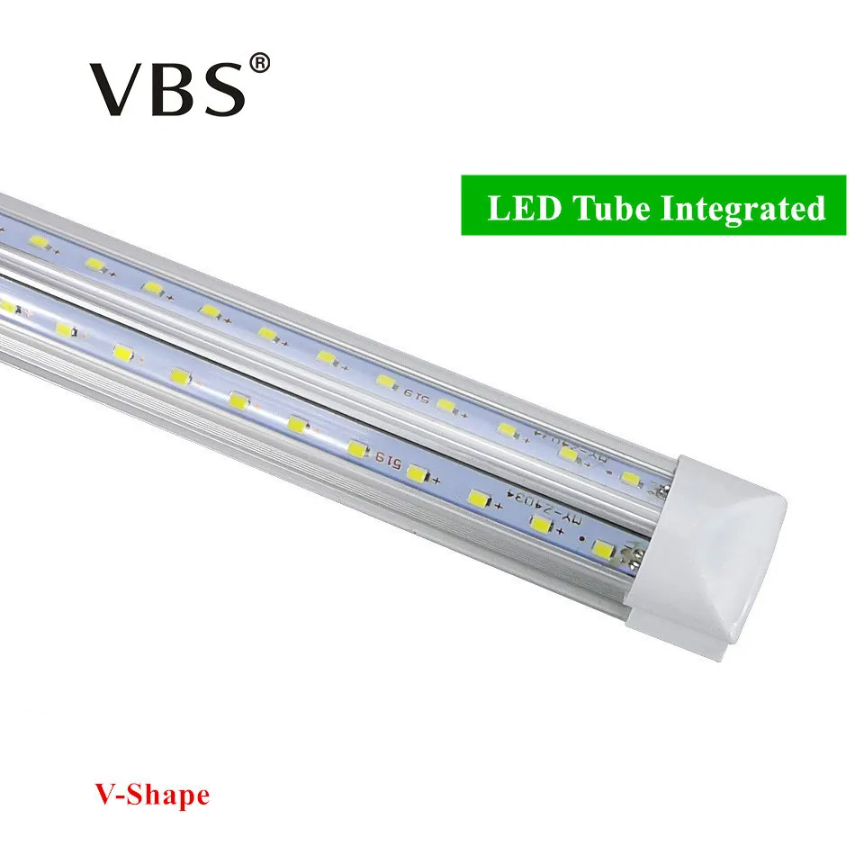 Светодиодный светильник T8 570 мм 20 Вт 2 фута светодиодный супер яркий 2000 лм|light bulb beam