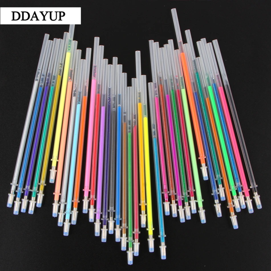Стержни для письма детей 36 цветов|colors gel pen|sign pengel pen ink |