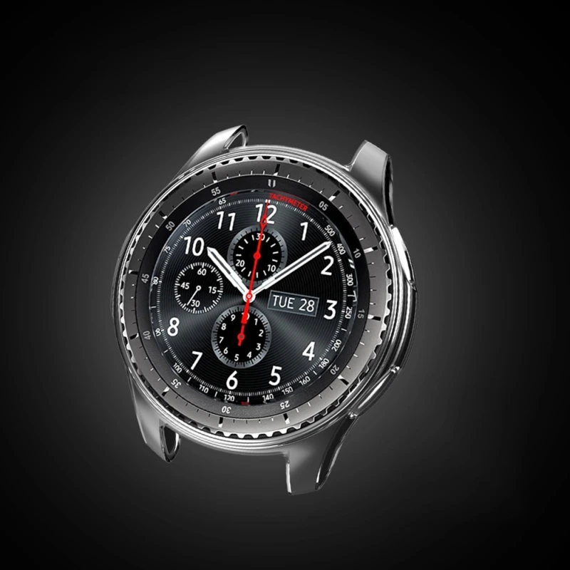 Чехол gear S3 Frontier для samsung Galaxy Watch 46 мм, мягкий термополиуретановый защитный чехол, высококачественный материал из ТПУ