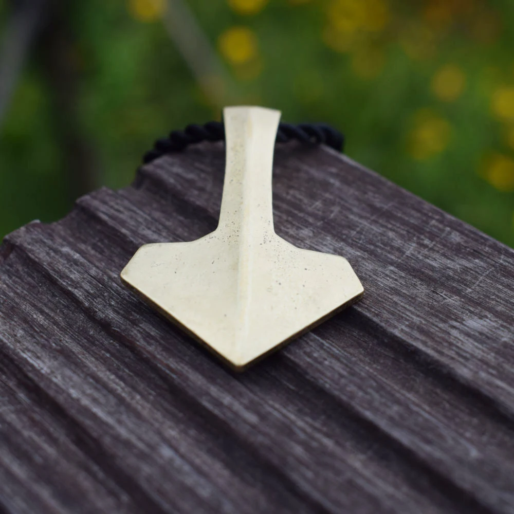 Оригинальная деталь Тора искусственный молот простое украшение Mjolnir