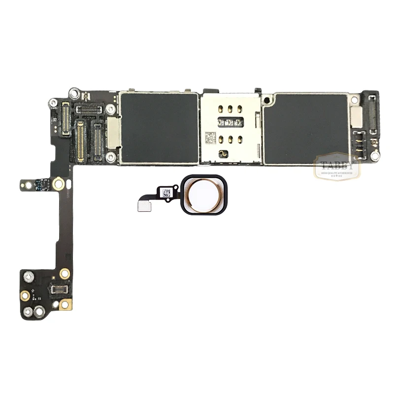 Для iphone 6s материнская плата с полным чипом, оригинальная разблокированная материнская плата для iphone 6s с сенсорным ID на 16 Гб/64 Гб/128 ГБ