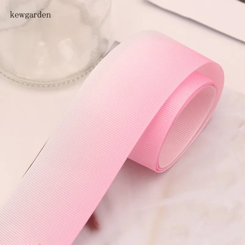 Kewgarden DIY аксессуары для волос 1 5 &quot38 мм Двойные Цвета дисколор Grosgrain лента вручную