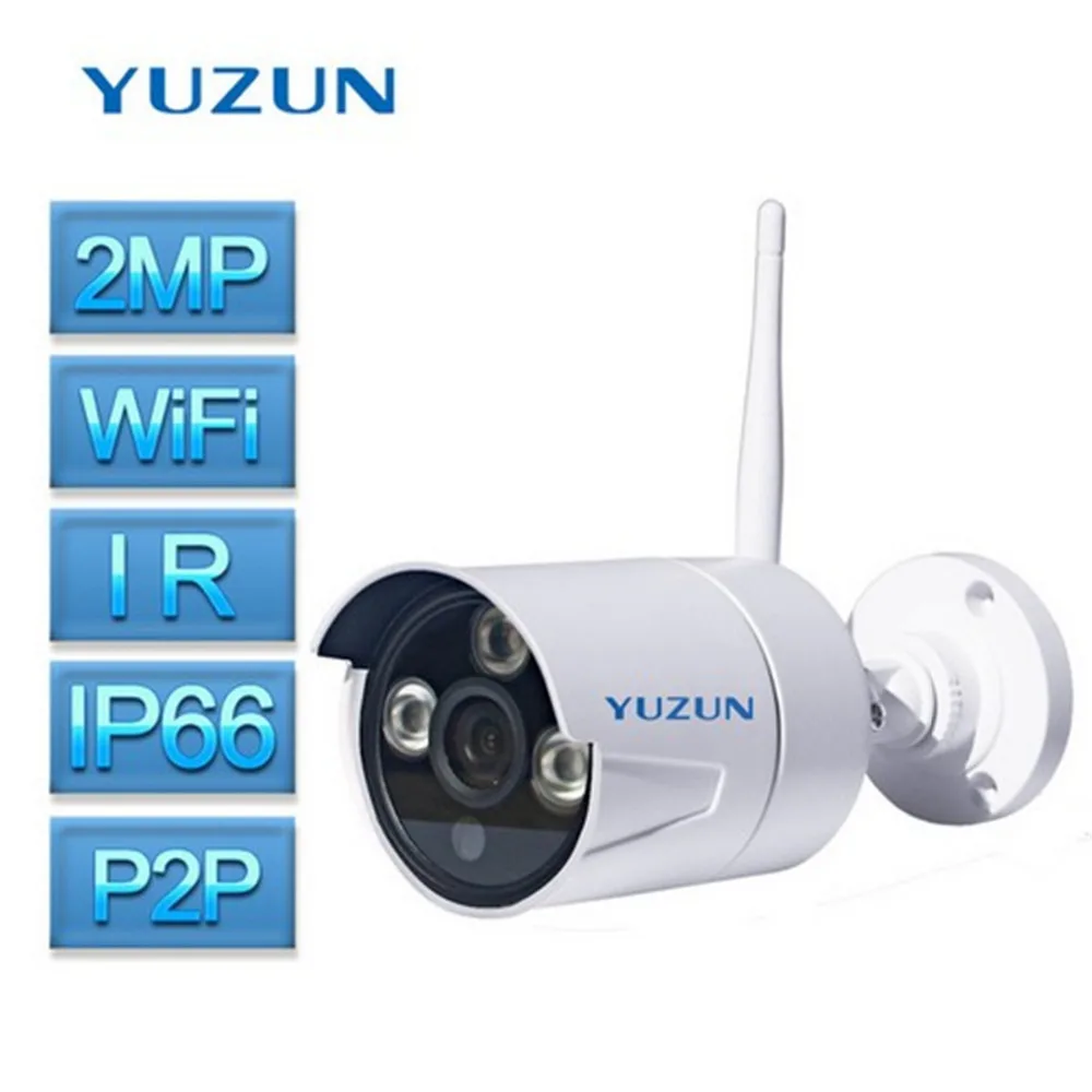 Беспроводной IP Камера WiFi Full HD 1080 P 2.0MP безопасности Onvif IP66 пуля ИК Ночное видение на