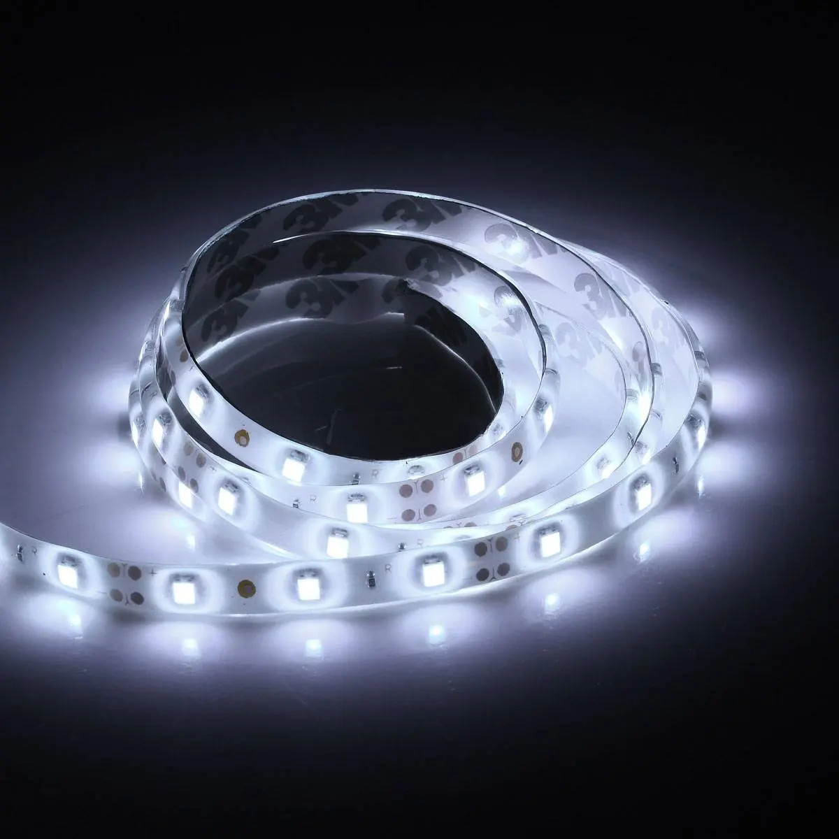 1 м 60 3528 SMD Водонепроницаемая светодиодная лента DC12V (белый)|Светодиодные лампы и