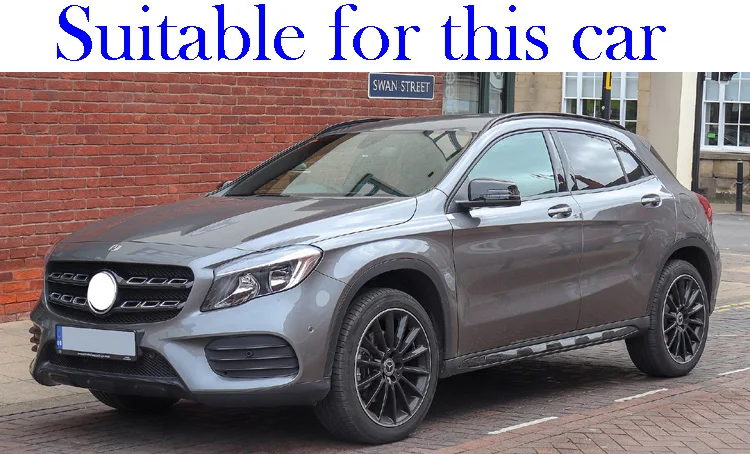 4 шт. пластиковый Наружный козырек для Mercedes Benz GLA Class GLA180 200 220 250 2016 2019|Навесы и