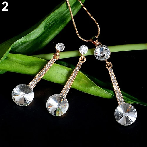 Новое поступление женский большой круглый кулон цепочка чокер ожерелье серьги