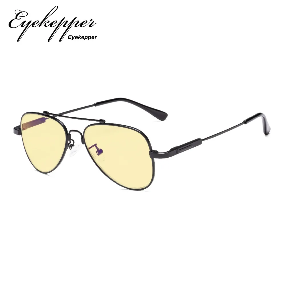 TMK1801 Eyekepper анти синие легкие очки для детей компьютера Pilot style оправа с эффектом