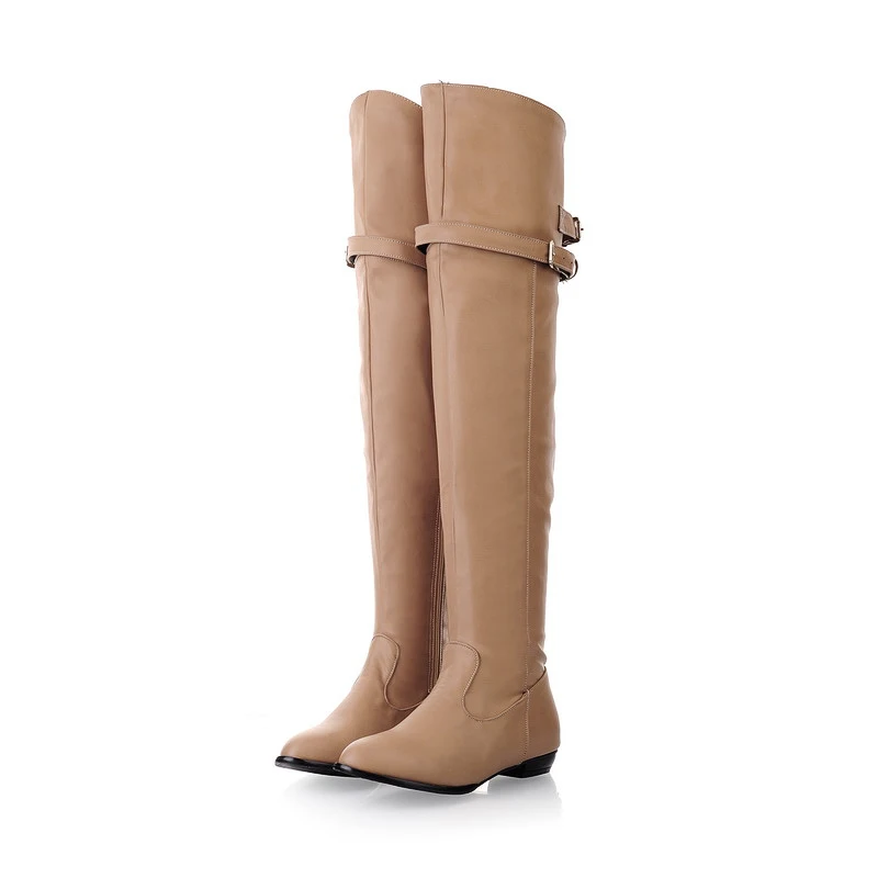 Boots Women Motorcycle Boots Flats 