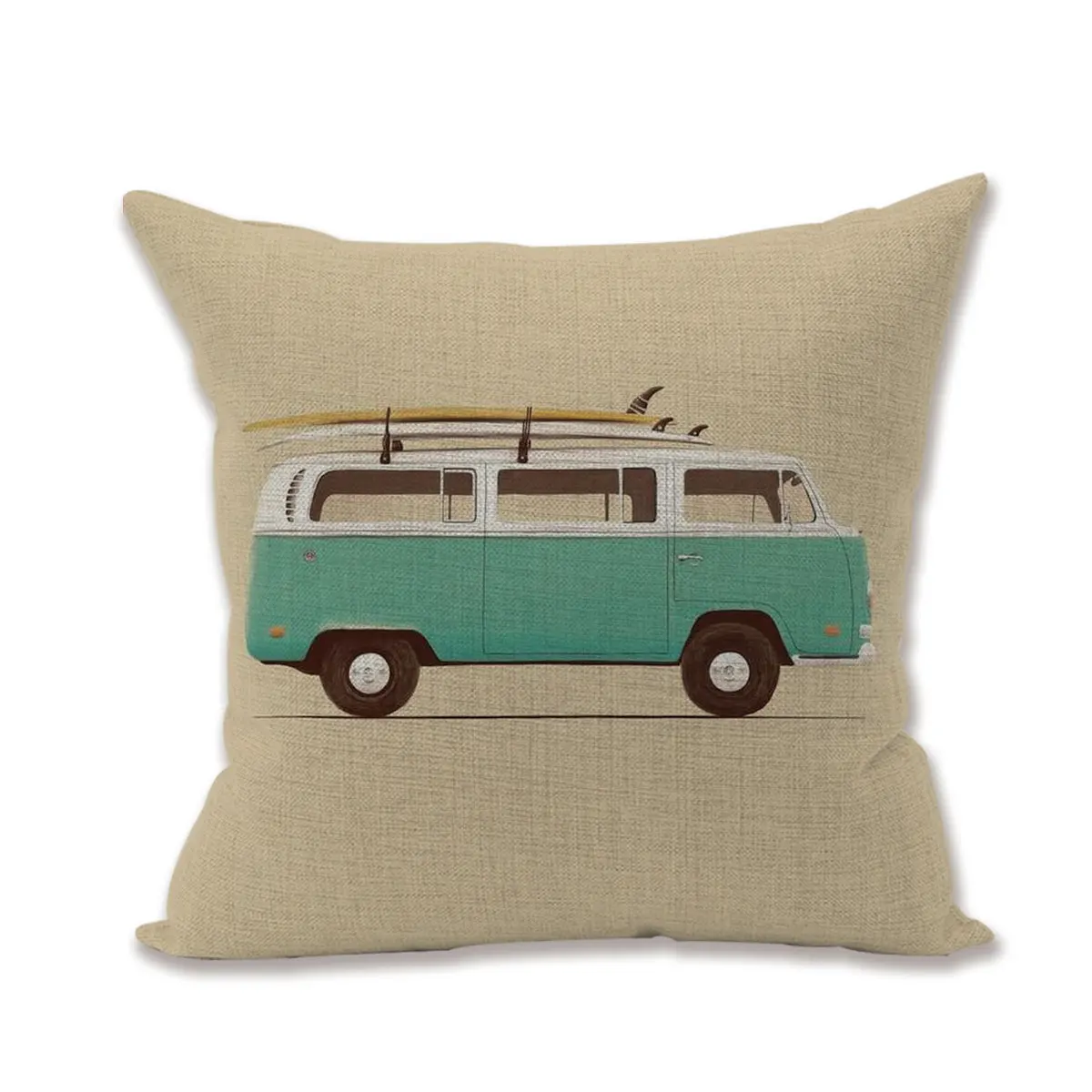 Pillow Vintage Car Bus Flax Continuous System Sofa Customized Amazon Best Sellers Set | Дом и сад