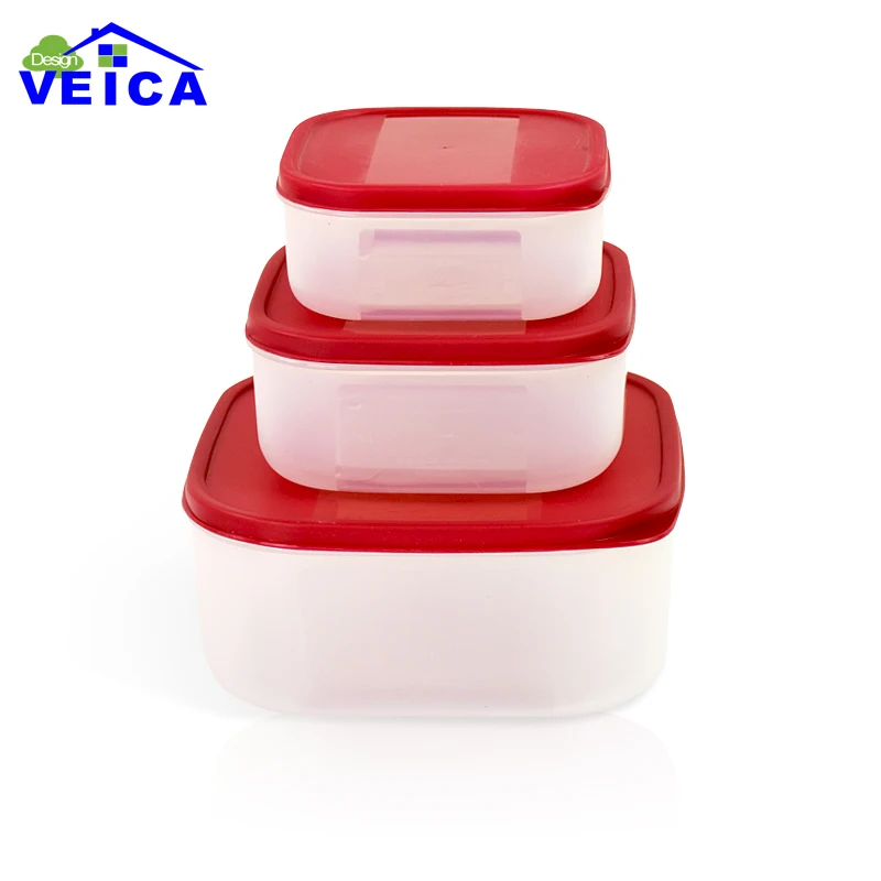 3 шт./лот герметичные контейнеры для пищевых продуктов прозрачный холодильник