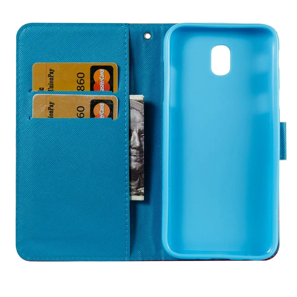 Wallet Magnet Closure Cases for Samsung Galaxy J5 2017 Leather Case Funda 5.2 Cover EU Version | Мобильные телефоны и