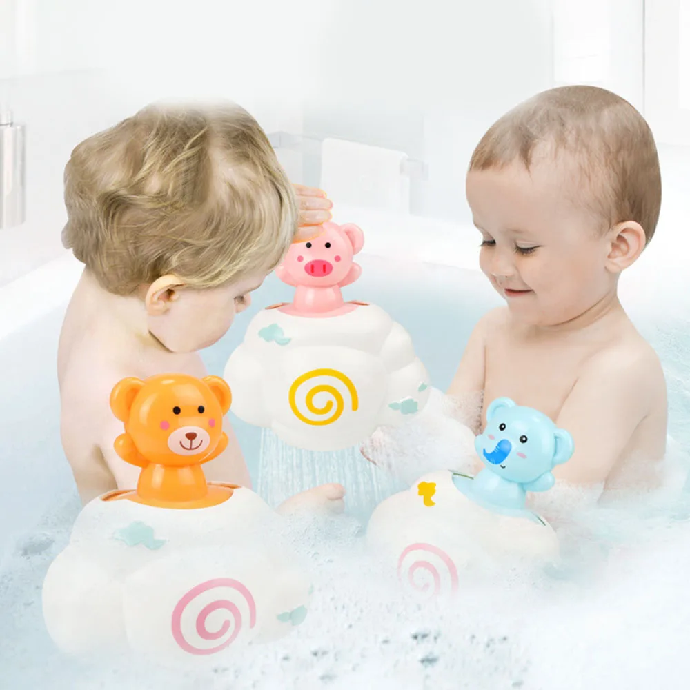 Детские игрушки для купания игры в воду Мультяшные плавающие родителя и ребенка