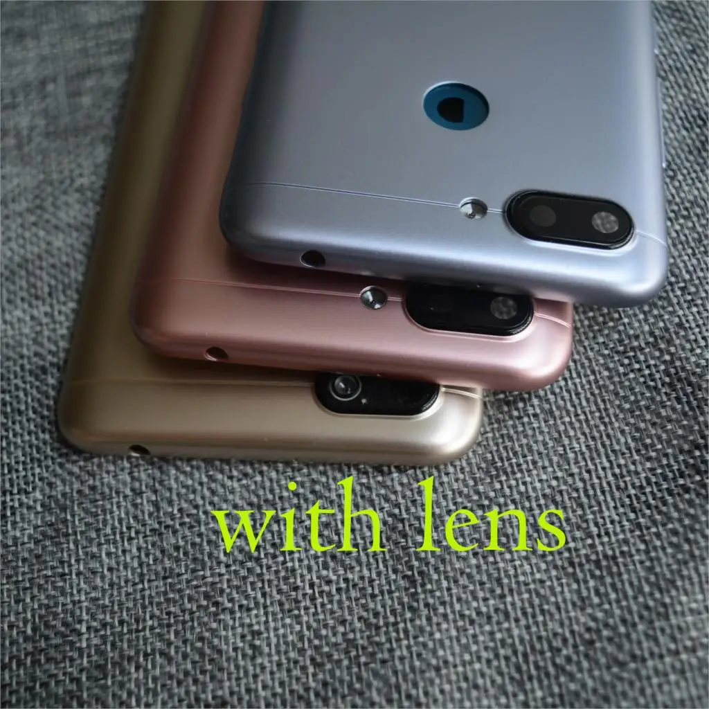 Задняя крышка аккумулятора для Xiaomi Redmi 6 замена корпуса задней двери запасные