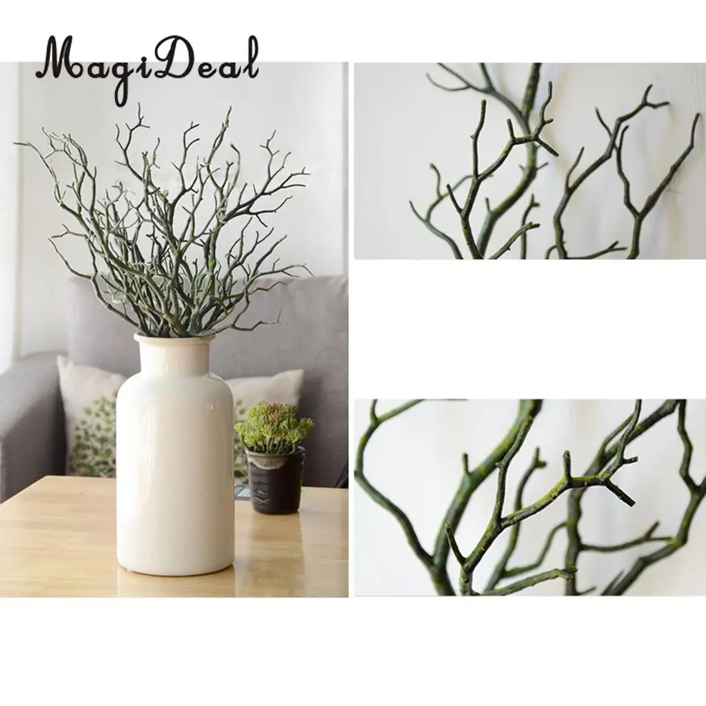 Упаковка 2 шт Современный художественный Декор высушенные ветви дерева