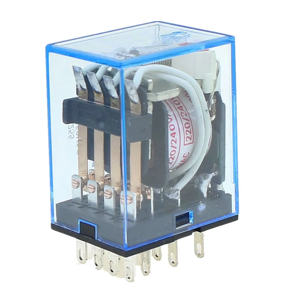 5 шт. реле общего назначения MY2 DPDT 8 контактов MY2NJ генератор импульсов 12 v 24 v 110 v 220 v реле