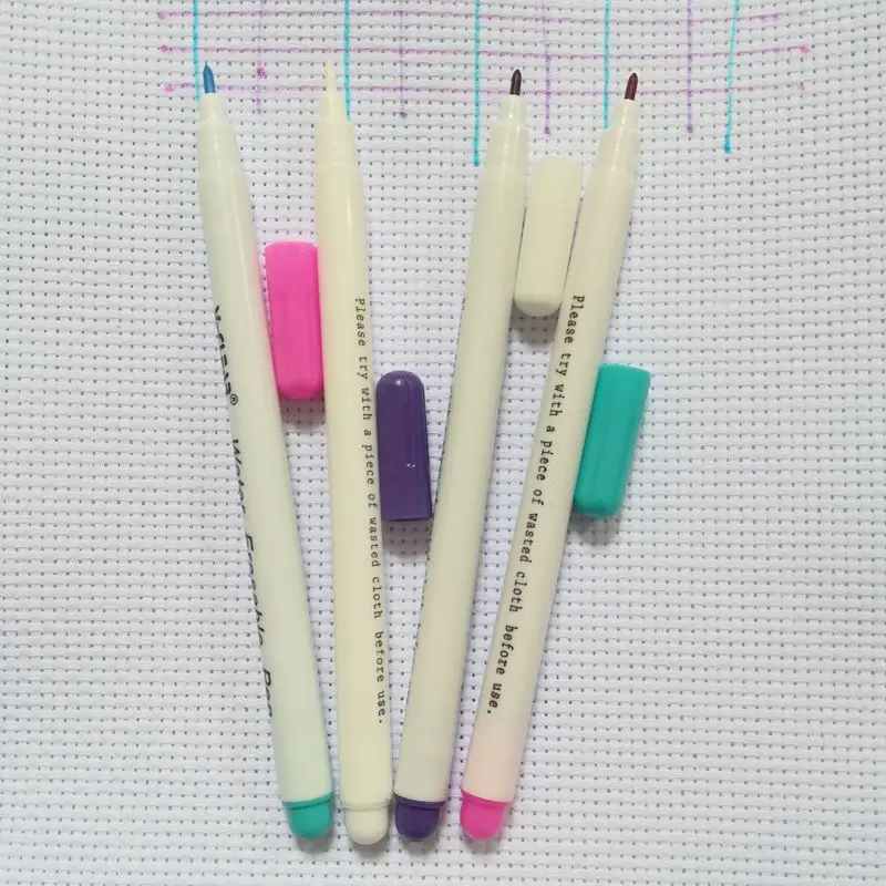 Маркер VCLEAR синий стираемый в воде белая Водорастворимая Ручка фиолетовый маркер