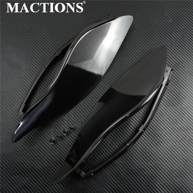 Регулируемые дефлекторы воздуха боковые крылья с черными комплектами креплений