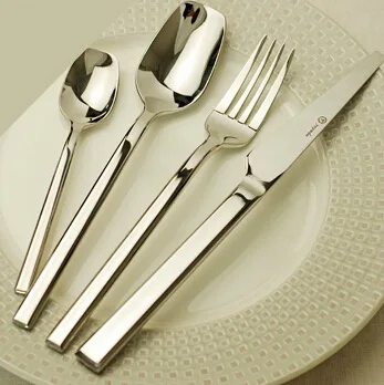 16 шт. набор столовых приборов из нержавеющей стали|stainless steel dinnerware set|dinnerware setknife fork