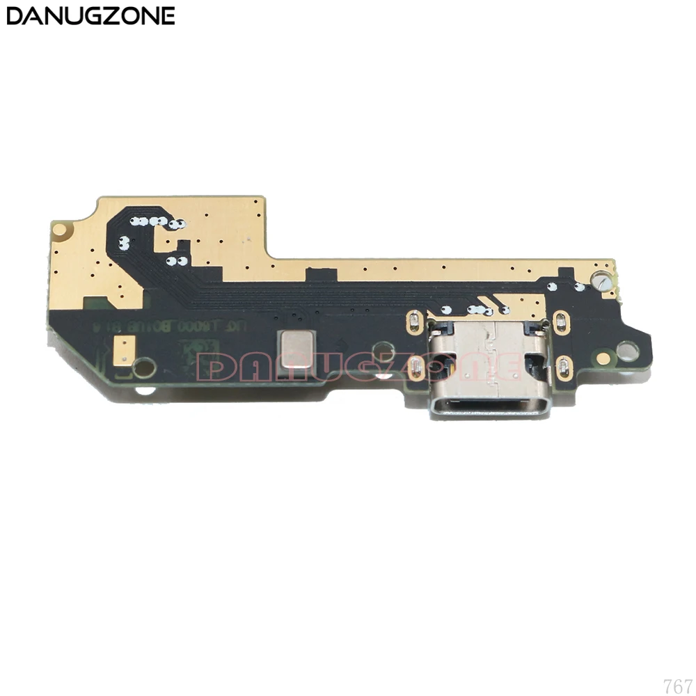 Для Motorola MOTO M XT1662 XT1663 usb зарядный порт док-станция разъем Jack плата для зарядки гибкий кабель с микрофоном