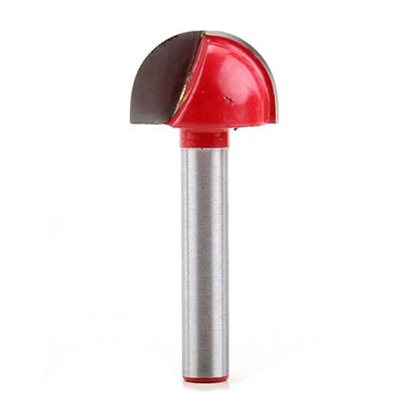 GTBL 1-inch Cutting Dia 1/4-inch Steel Shank 2-Flute Carbide Tipped Cove Core Box Router Bit | Инструменты