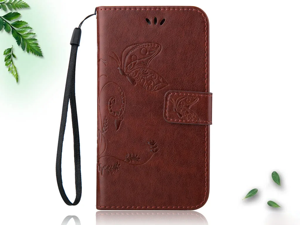 Модный кожаный чехол-кошелек с бабочкой для HomTom HT10 HT16 HT17 Pro HT27 HT3 HT7 HT5 HT6 защитный