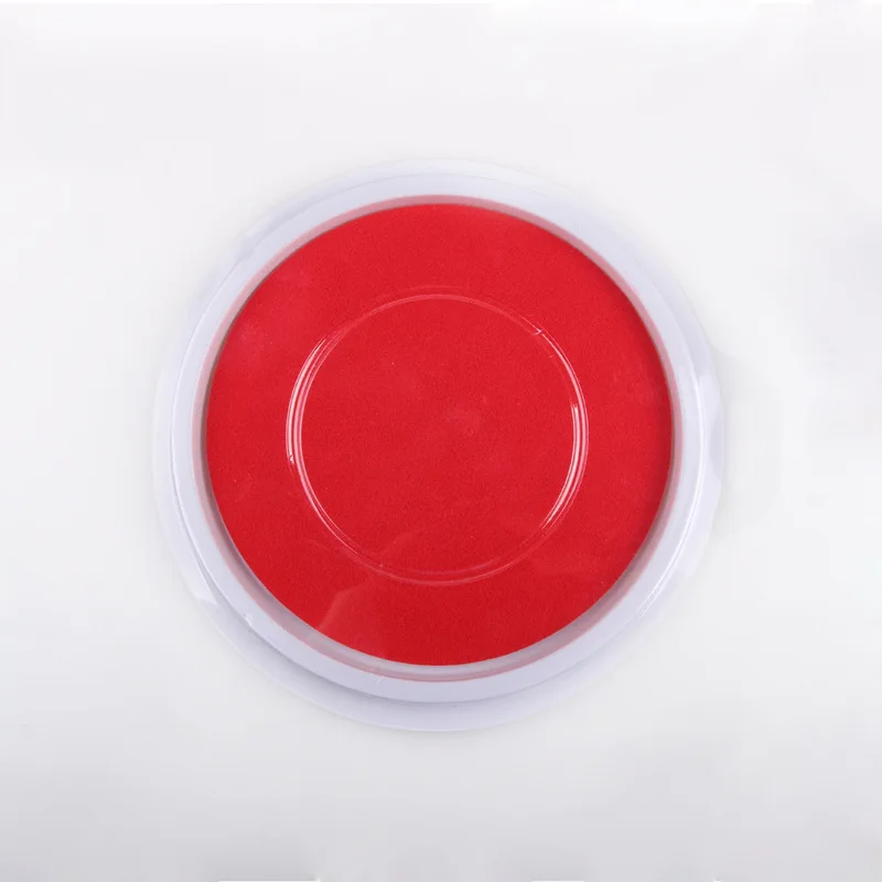red Креативные Игрушки для рисования на пальцах, Детские забавные граффити, цветные штампы для рисования, нетоксичные для детского сада - Цвет: red