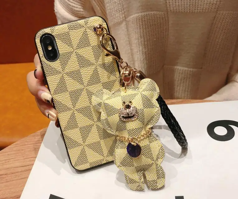 Leather Mat French luxury phone case for Iphone 6 6S 7 8 Plus X XR XS MAX protection back cover TPU fundas capa coque | Мобильные