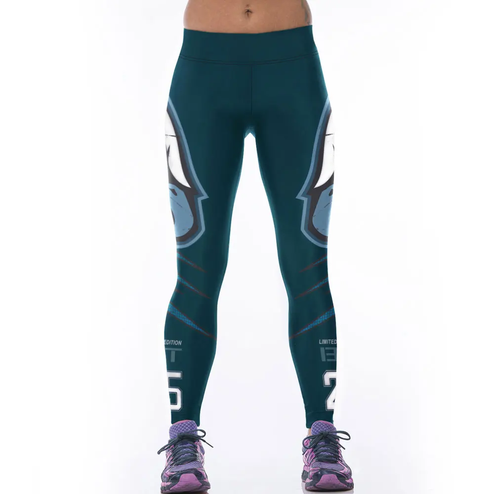 

Hot Classic European America Style 3D Animal Eagle Print Women Exercise Leggings Fitness Pants Female Leggins Clothes Ropa Mujer