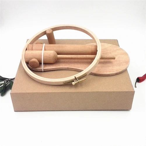 Dia28 см деревянная рама для вышивки с регулировкой по высоте | Дом и сад