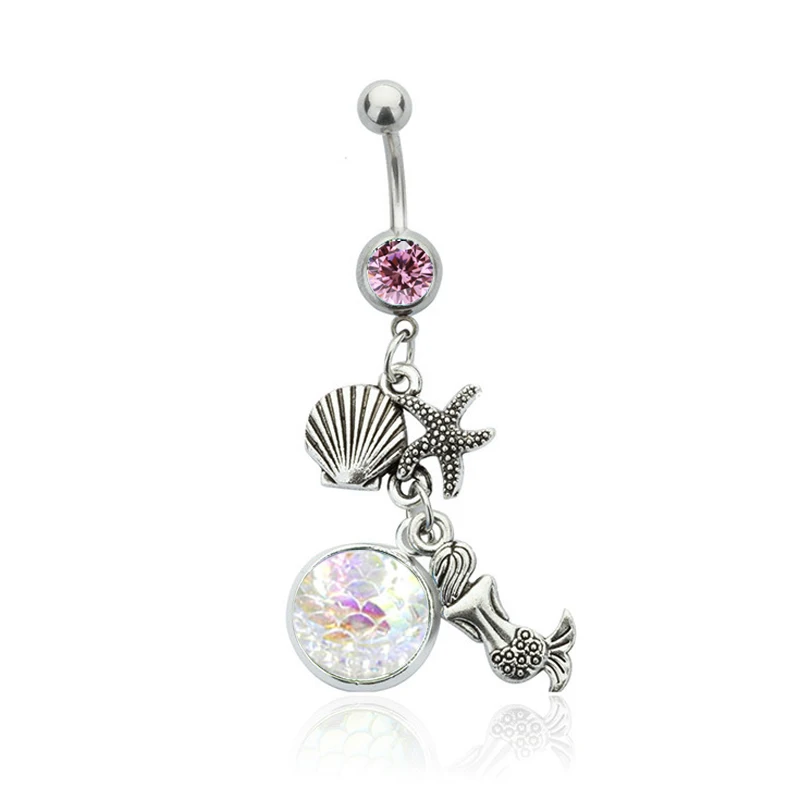 

Fashion Hot Sexy Dangle Belly Rings Bohemian Earrings in Navel Ear Nail Belly Button Rings Navel Piercing Body Piercing Jewelry