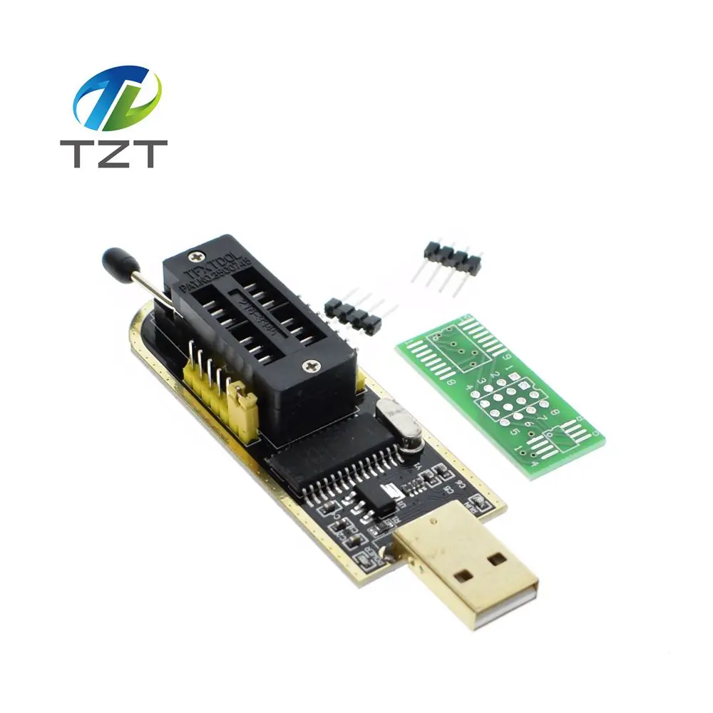 10 шт. умная электроника CH340 CH340G CH341 CH341A 24 25 серия EEPROM Flash BIOS USB программист с