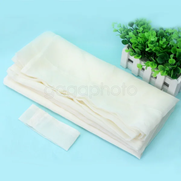 Практичная домашняя декоративная бежевая прозрачная вуаль оконная занавеска из