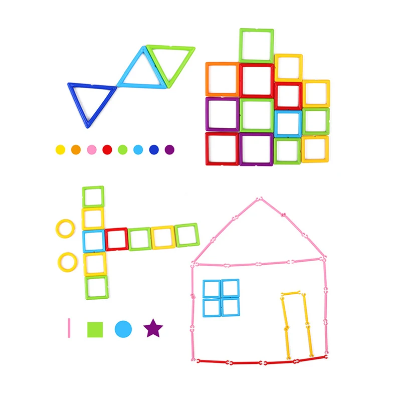 350 шт интеллект палочки волшебные сборные блоки &quotсделай сам&quot Smart Stick Волшебная