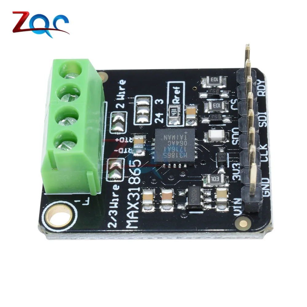 MAX31865 SPI PT100/PT1000 RTD-to-Digital плата преобразователя температуры термопары сенсор модуль усилителя для Arduino 3,3 В/5 В