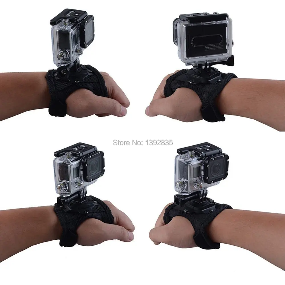 Ремешок на запястье для GoPro Hero 6 5 4 3 SJCAM YI вращающийся 360 градусов|for gopro hero|gopro accessories