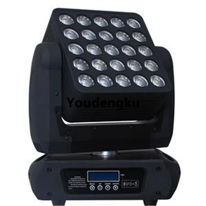 25x12w 4 в 1 rgbw Wash beam led Moving Head 25 Sharp Matrix Pixel moving head light|led moving|moving rgbwled |