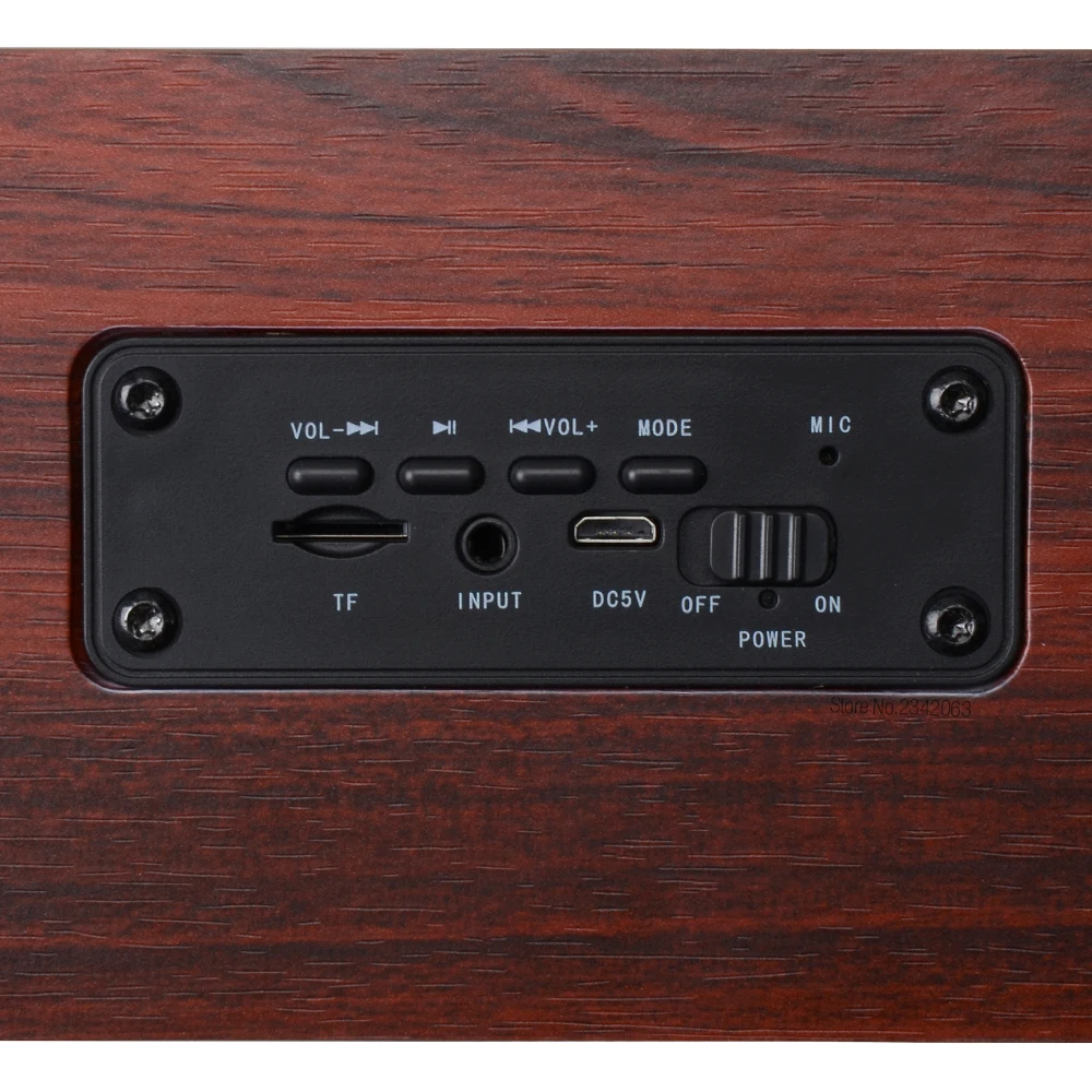 Беспроводная Bluetooth-Колонка SADA 2017 в стиле ретро деревянная Портативная колонка