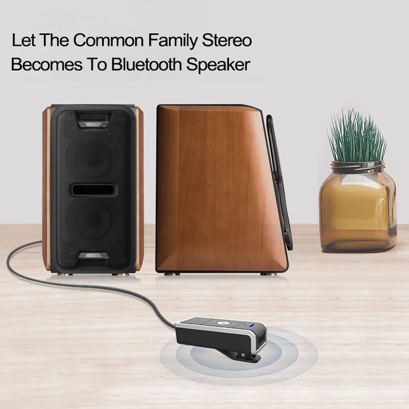 Bluetooth ресивер CALETOP BT10 4 2 стерео аудио 3 5 мм разъем громкой связи с микрофоном