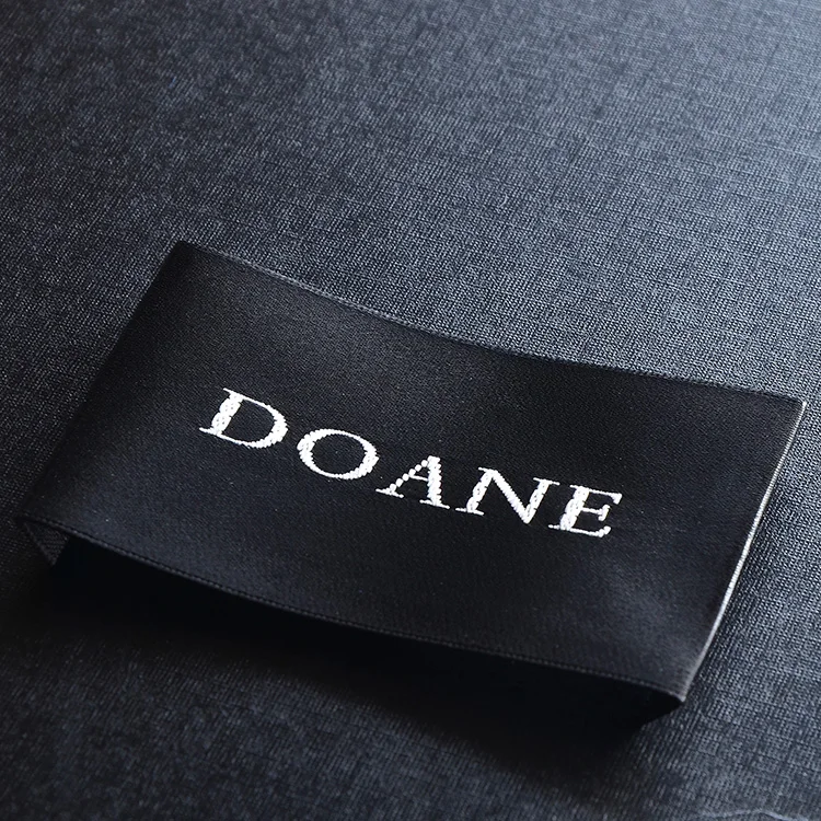 Индивидуальная маркировка на одежду/вышитые атласные бирки для платья/бирка