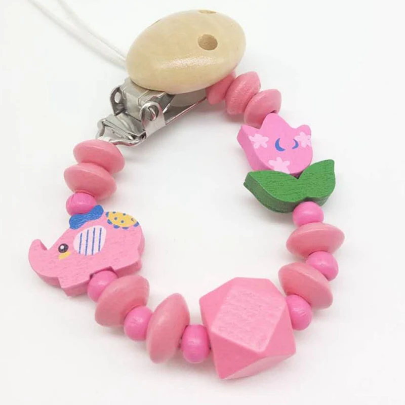 RH Silicone Baby Pacifier Clips Funny Pacifier Chain With Mouse Holder For Baby Baby Shower Gift BPA Free - Цвет: RH