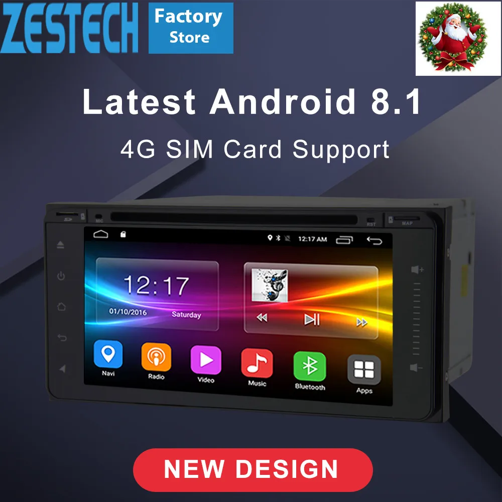 Android 2 din автомагнитола gps dvd palyer для Toyota Corolla Camry Prado RAV4 Hilux поддержка 4G автомобиль с