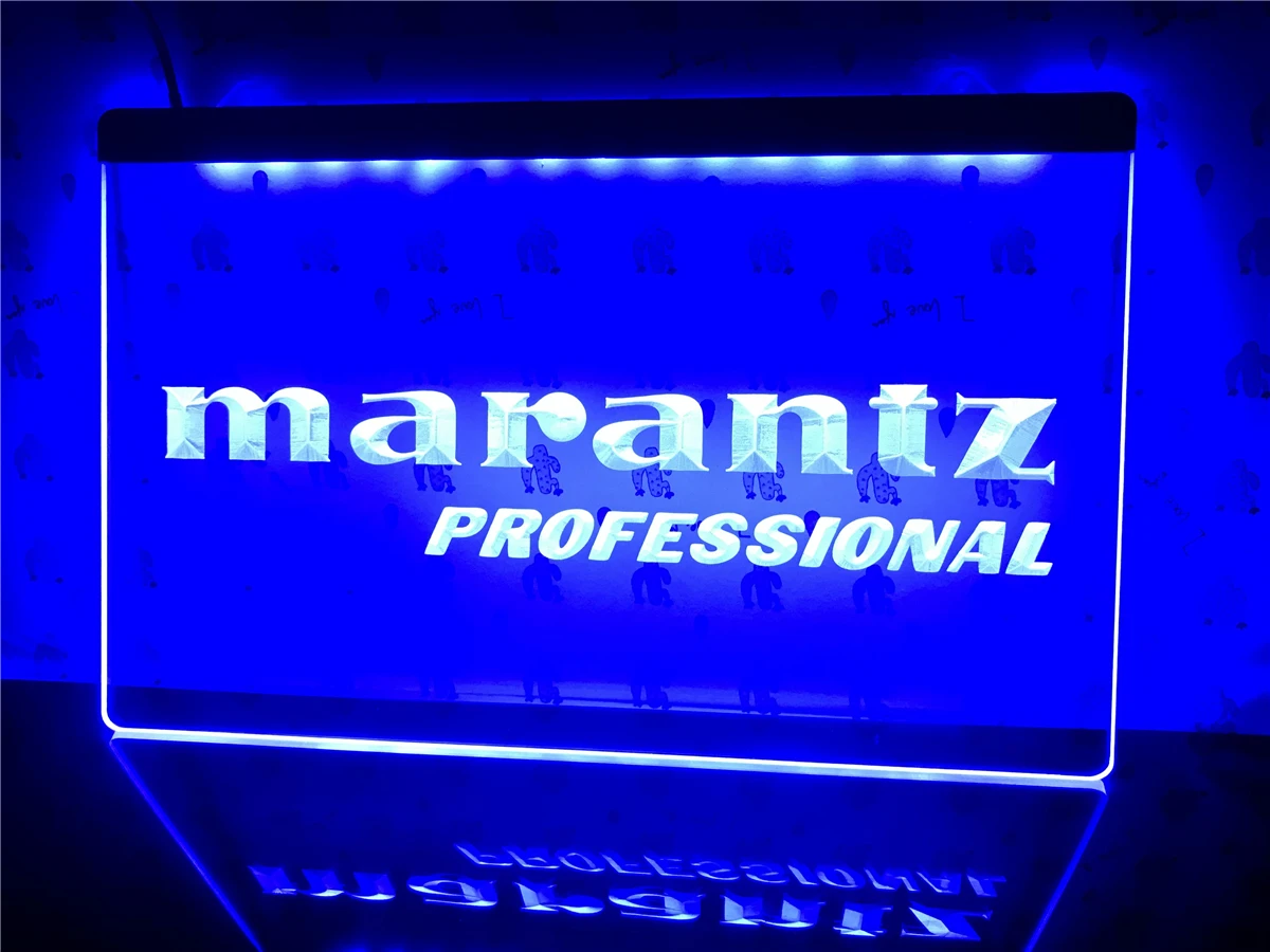 K074- Marantz профессиональный светодиодный световой знак для аудиотеатра | Дом и сад