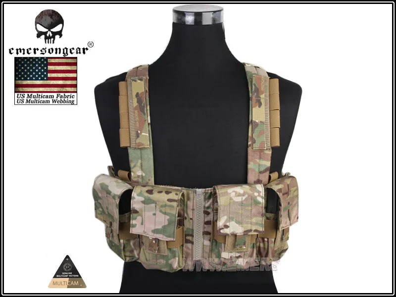 MC Emersongea LBT1961K Style7.62 Тактический сундук MC500D Военная Боевая Экипировка Мультикам EM2978 AOR1 AOR2 - Цвет: MC