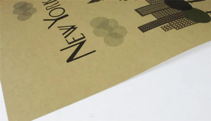 Винтажный креативный плакат для кафе бара Лондона Нью-Йорка Города Парижа